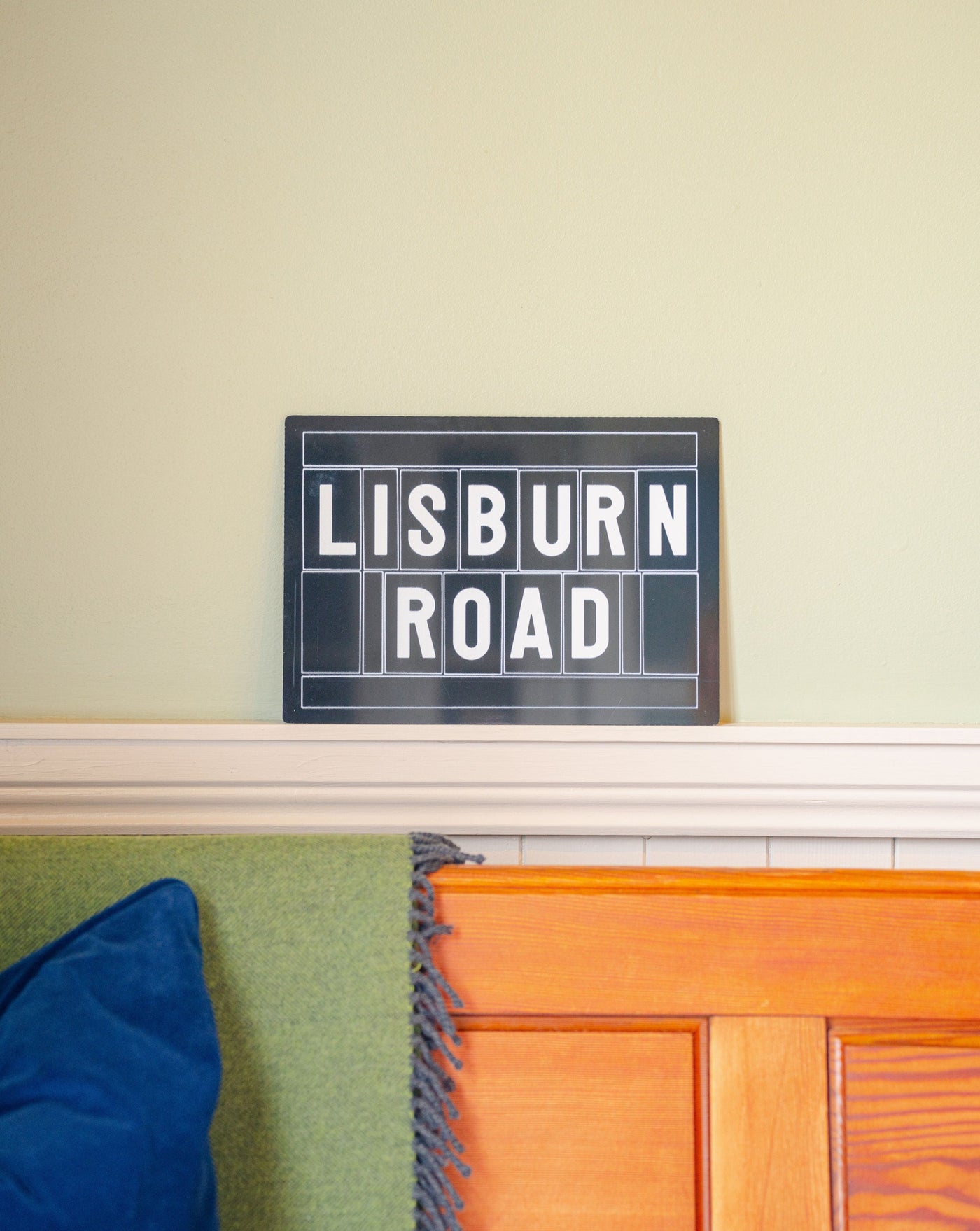 Lisburn Road Street Sign