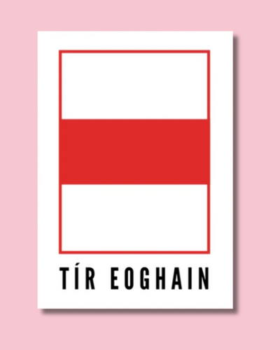 Tír Eoghain / Tyrone Print | Connect The Dots Design