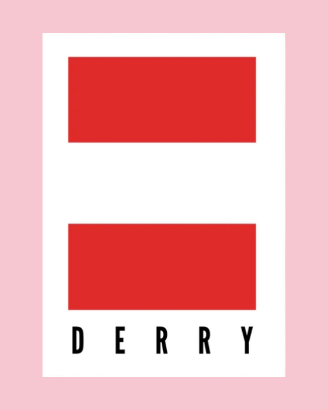 Doire / Derry Print | Connect The Dots Design