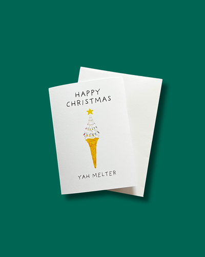 Happy Christmas Yah Melter Card | Dearbhail Designs