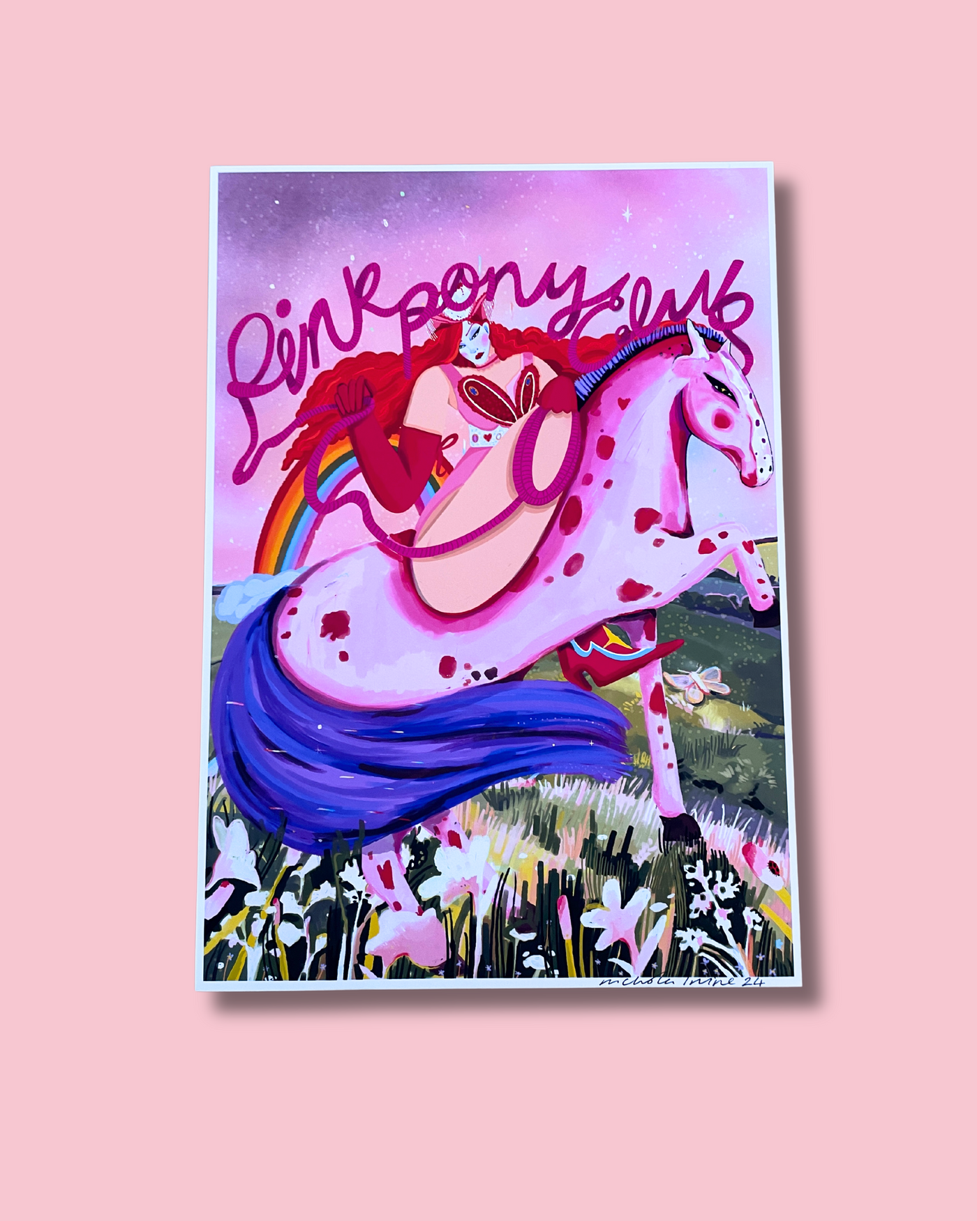 Pink Pony Club Print | Nichola Irvine