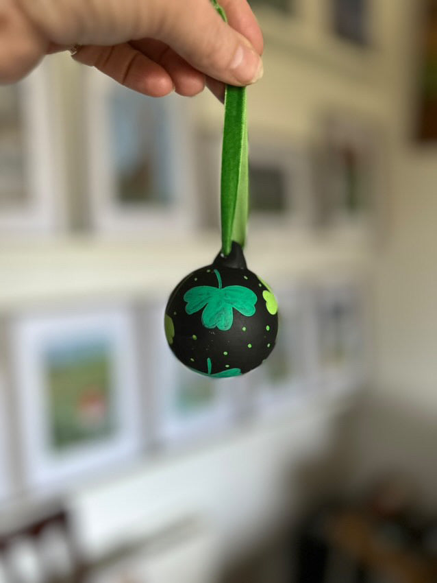 Shamrock Bauble | Sandra Shaw Art