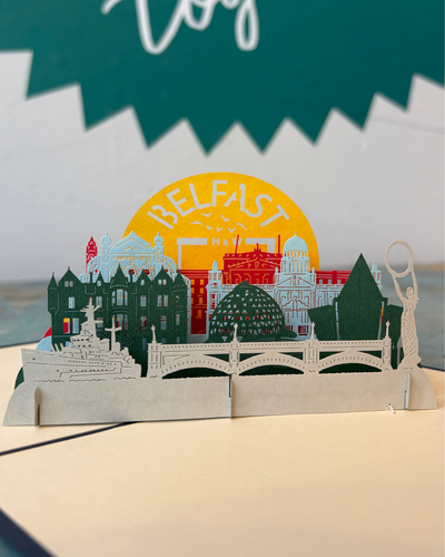 Belfast Pop Up Card | Paper Bear