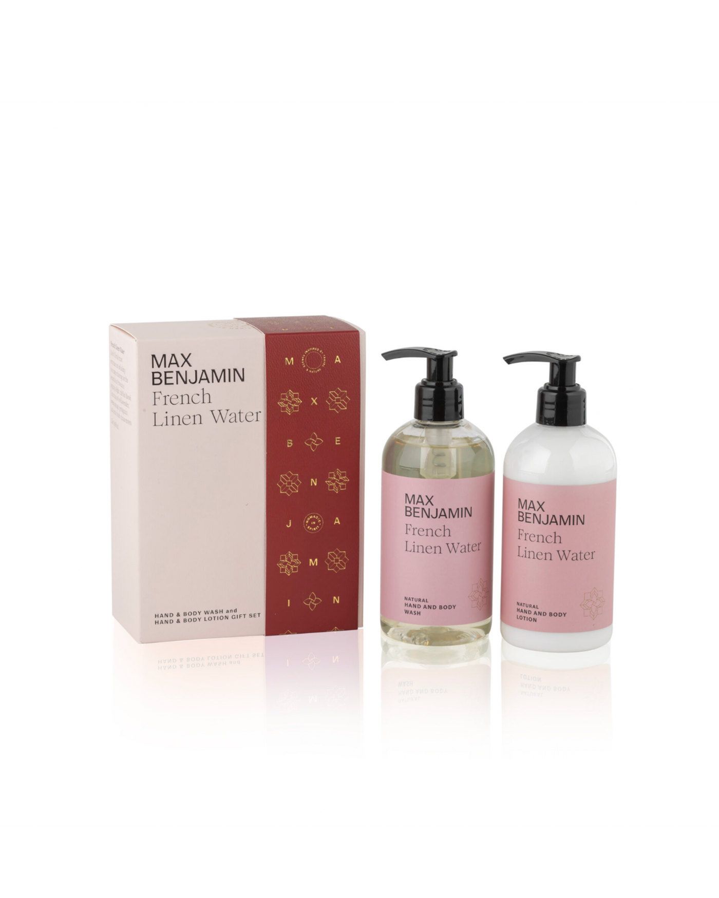 French Linen Water | Hand & Body Wash & Lotion Gift Set | Max Benjamin