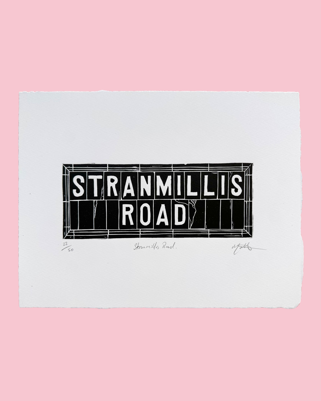 Stranmillis Road Print | Nine Glens Art