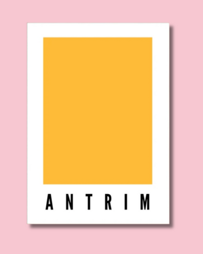 Aontroim / Antrim Print | Connect The Dots Design