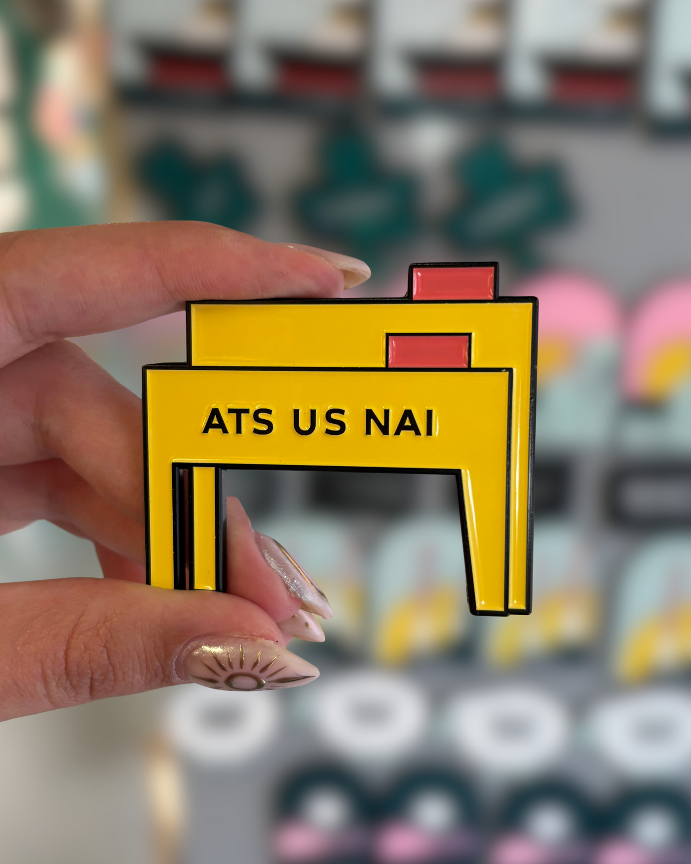 Ats Us Nai H&W Cranes Magnet | Born and Bred
