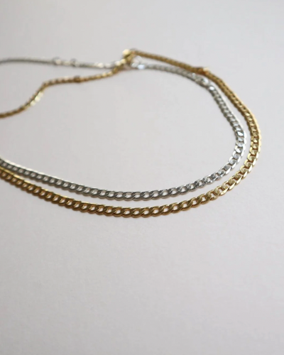 'Carrie Curb' Chain Necklace