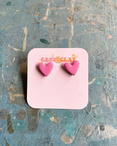 Wee Heart Studs