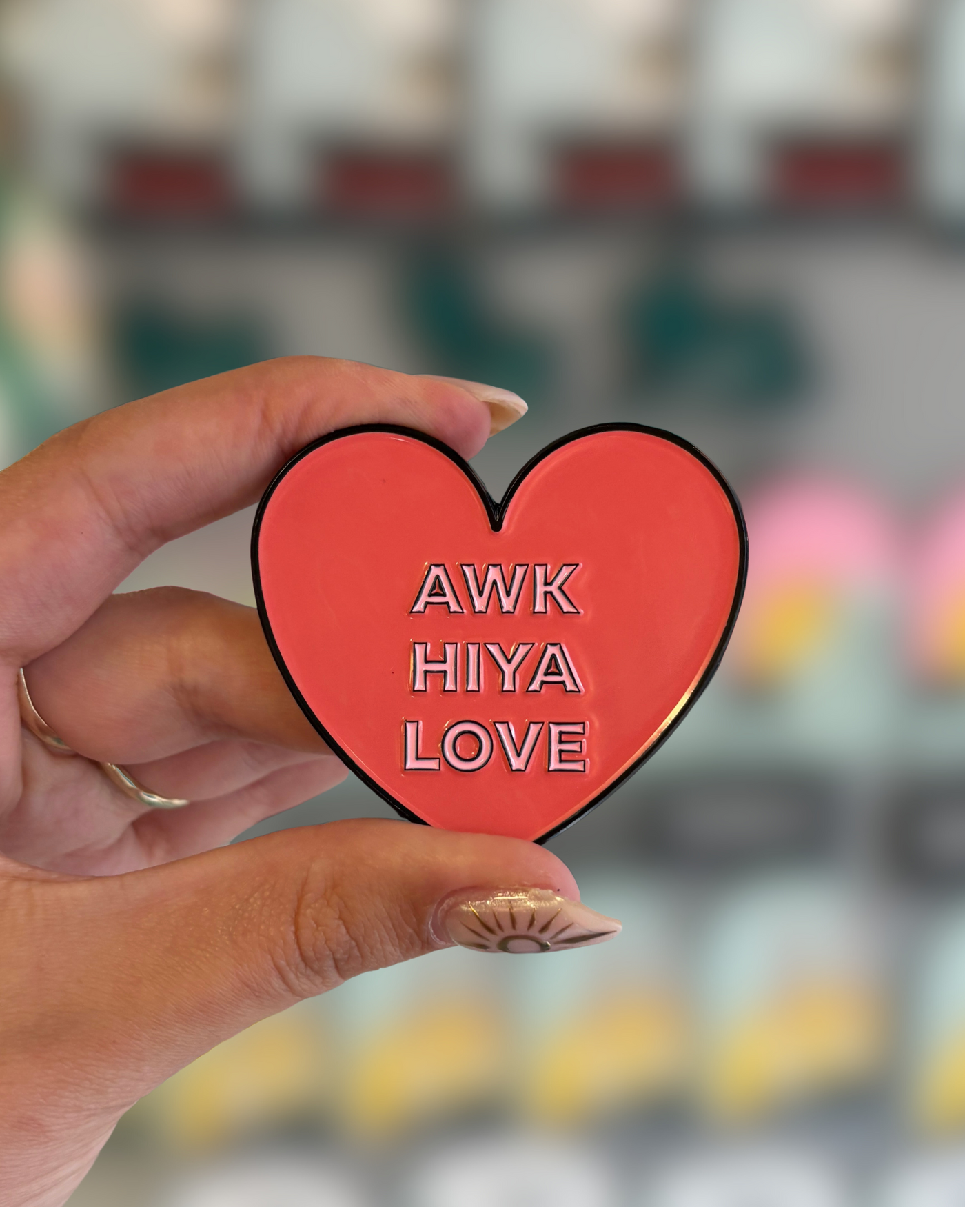 Awk Hiya Love Magnet | Born and Bred