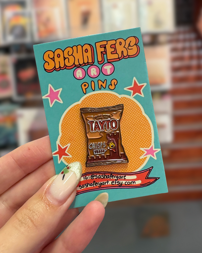 Tayto Crisps Pin | Sasha Ferg Art