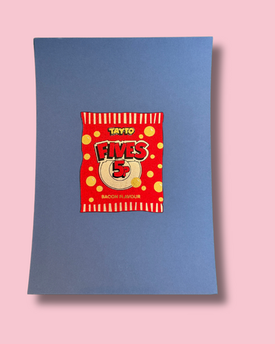 Fives Crisps Print | Foiled Again