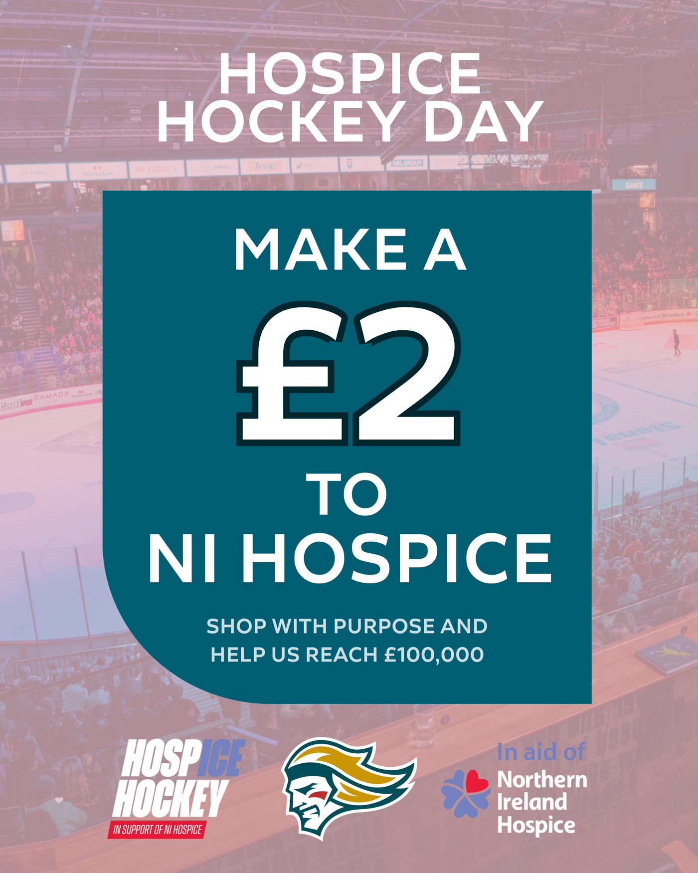 £2 Donation To NI Hospice