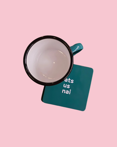 Ats Us Nai Green Mug & Coaster Set | Born & Bred