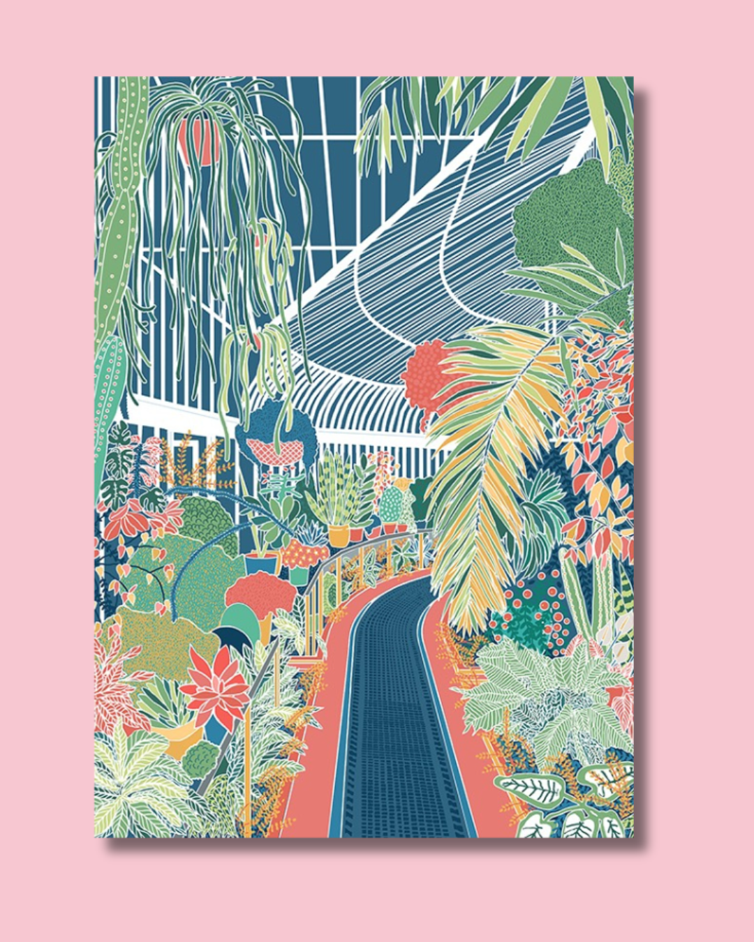 Inside The Palm House Print | Deborah Hill Design