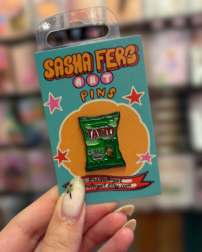 Tayto Crisps Pin | Sasha Ferg Art