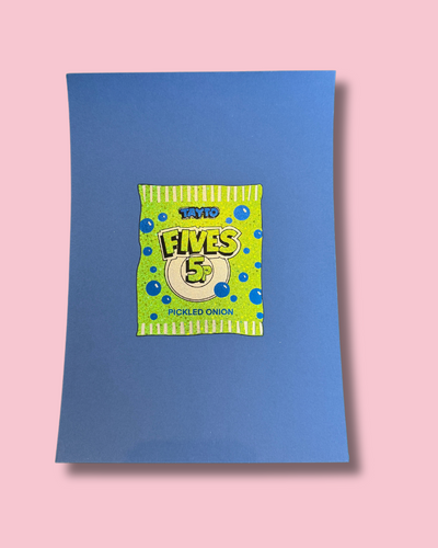 Fives Crisps Print | Foiled Again