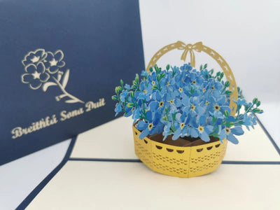 Breithla Sona Duit Flower Pop Up Card | Paper Bear