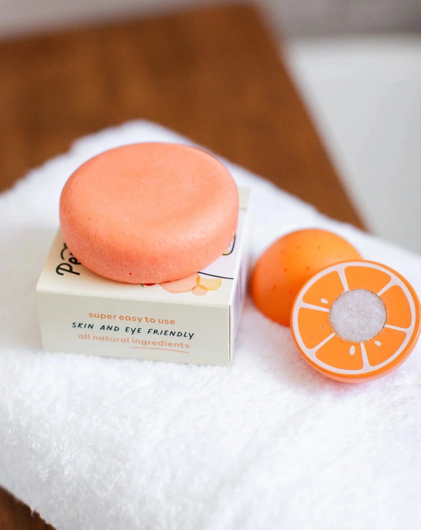 Orange Shampoo Bar | Percy & Pop
