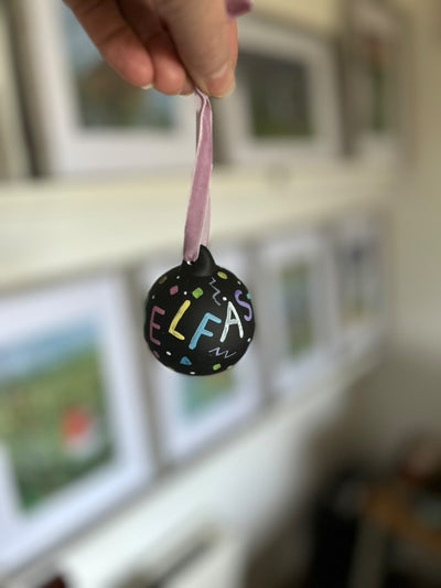 Colourful Belfast Bauble | Sandra Shaw Art