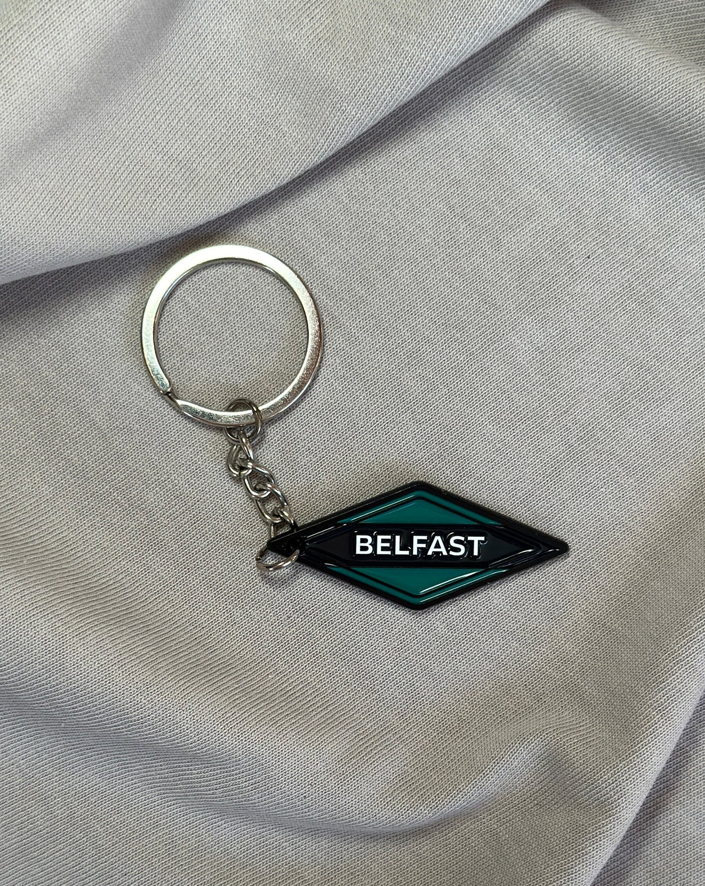 Belfast Sign | Born and Bred Keyring