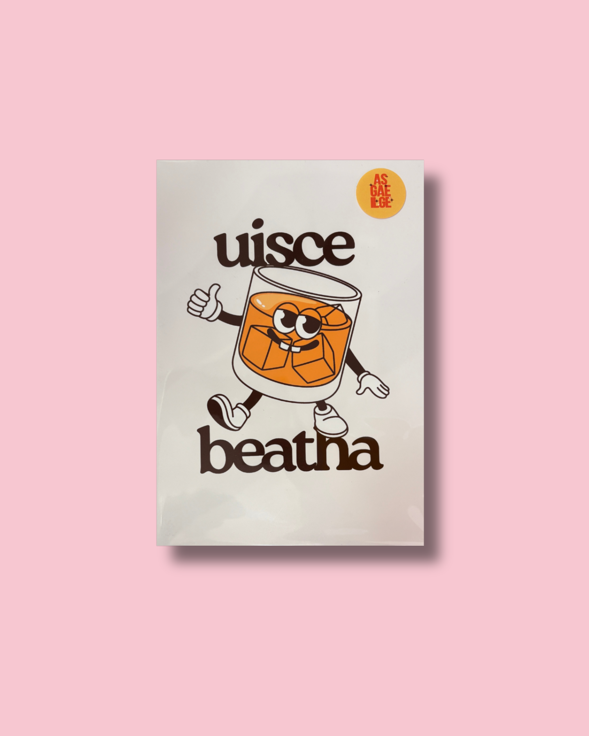 Uisce Beatha Print | As Gaeilge – Born & Bred