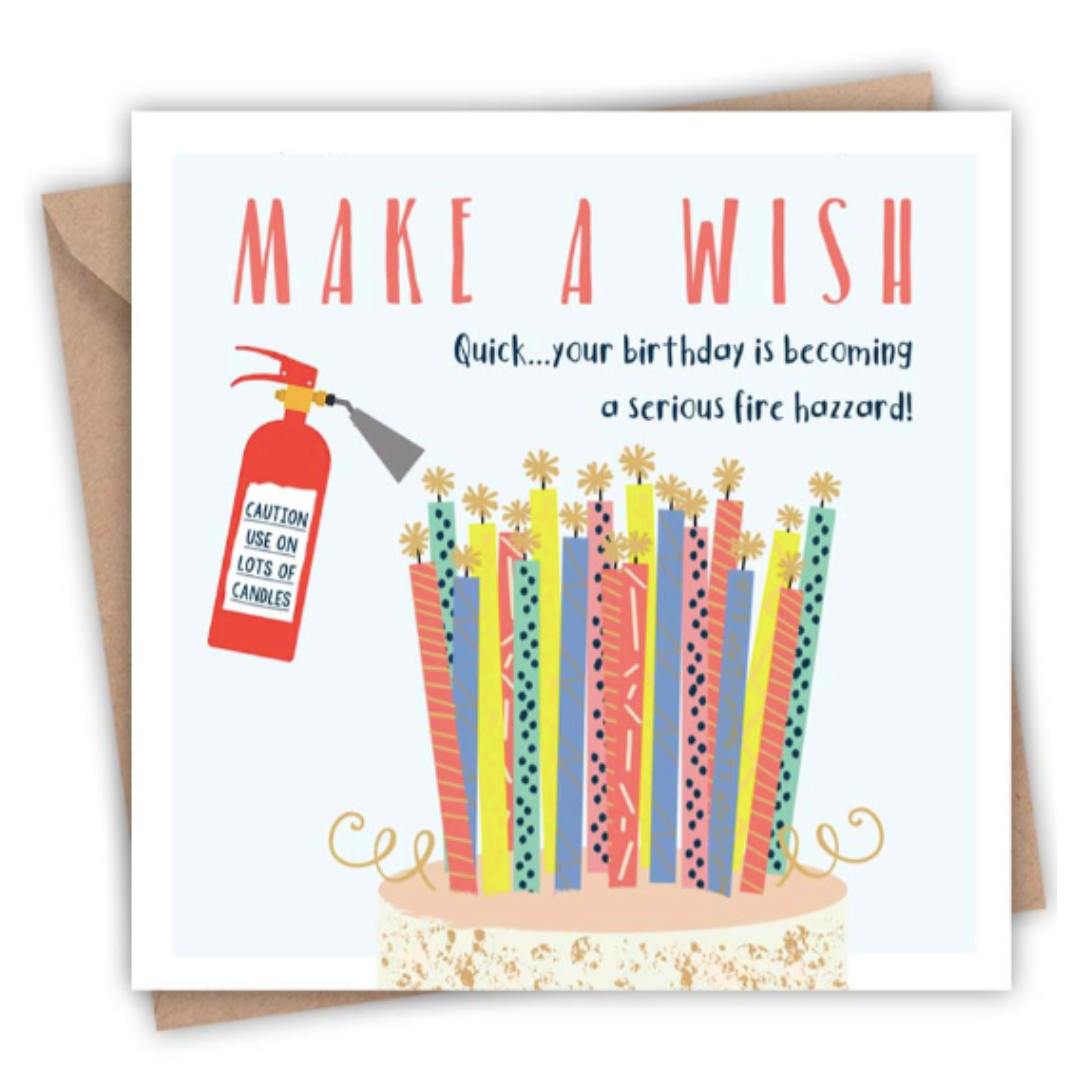 Make A Wish Birthday Card