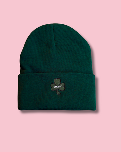 Lucky Shamrock Beanie