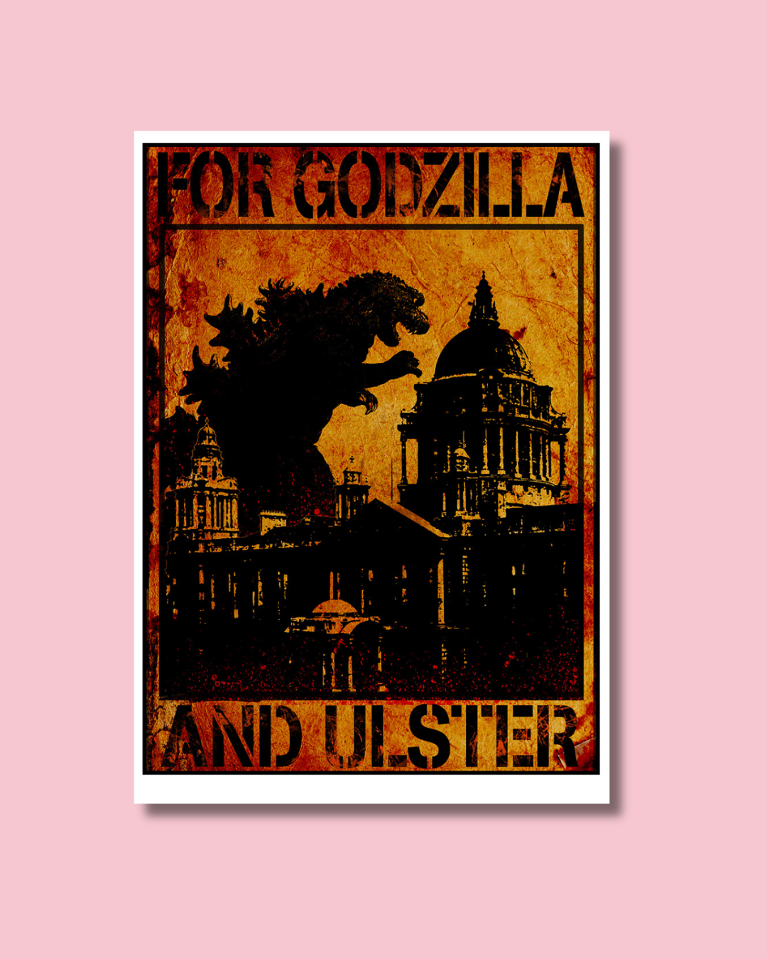 For Godzilla And Ulster Print | Leo Boyd