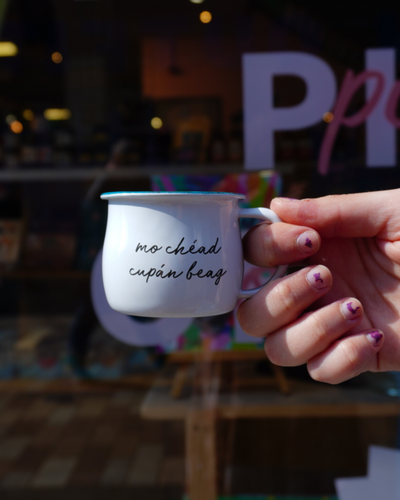 Mo Chéad Cupán Beag Mug Enamel Mini Mug