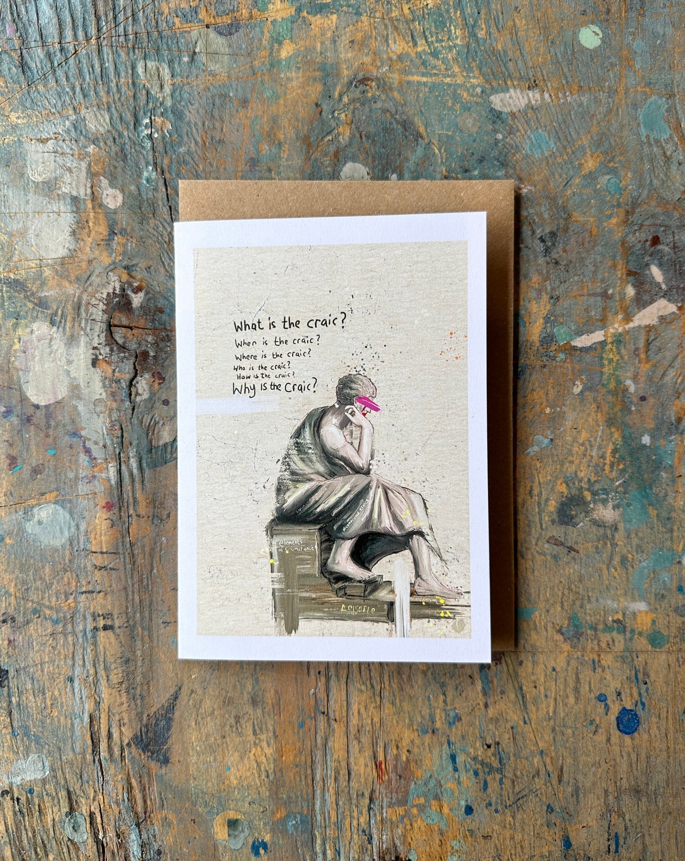 Why Is The Craic? | Greetings Card