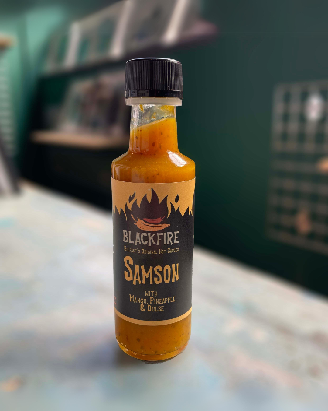 Samson, Blackfire Hot Sauce