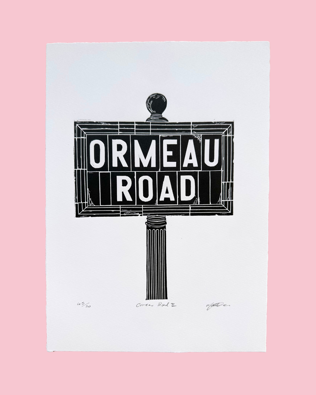 Ormeau Road Print | Nine Glens Art