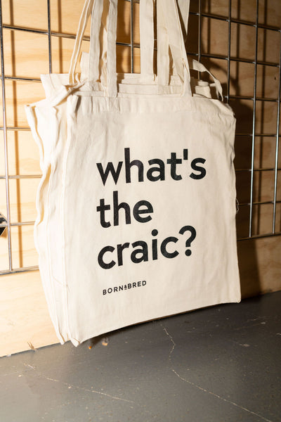 What's The Craic Tote Bag