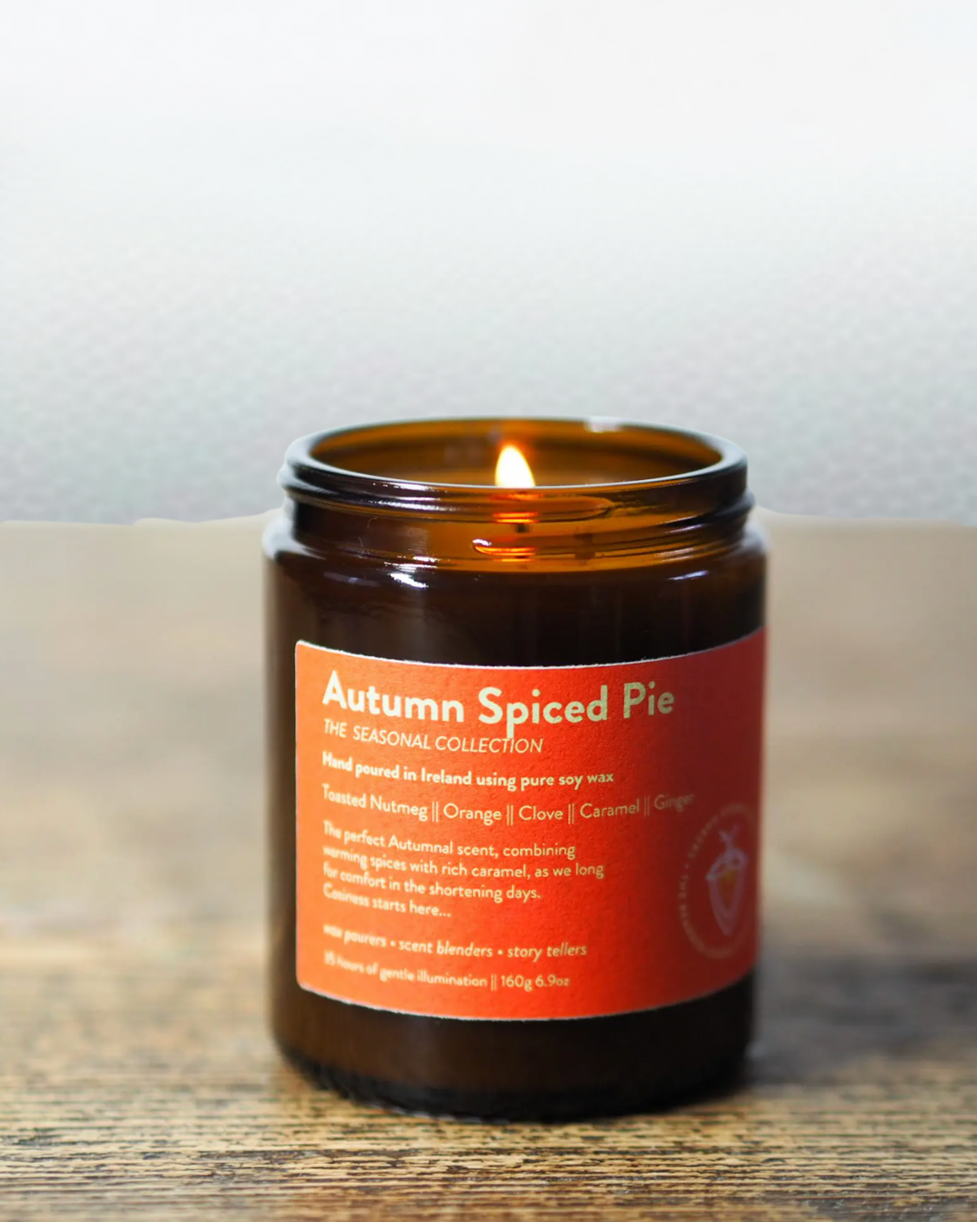 Autumn Spiced Pie Candle | The Bearded Candle Makers