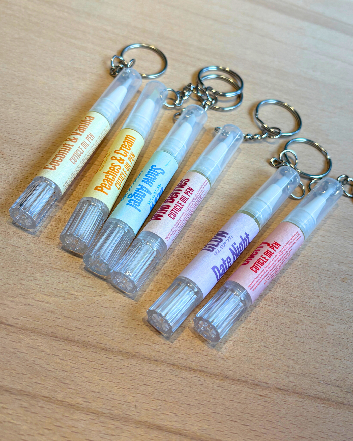 Cuticle Oil Pen Keyring | Coco & Glow