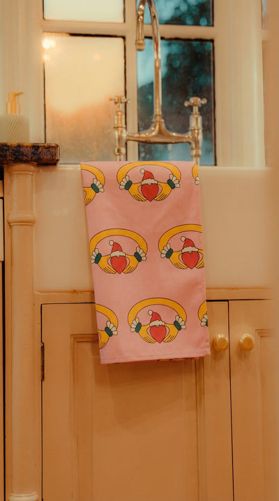 Claddagh La La La Tea Towel | Born & Bred