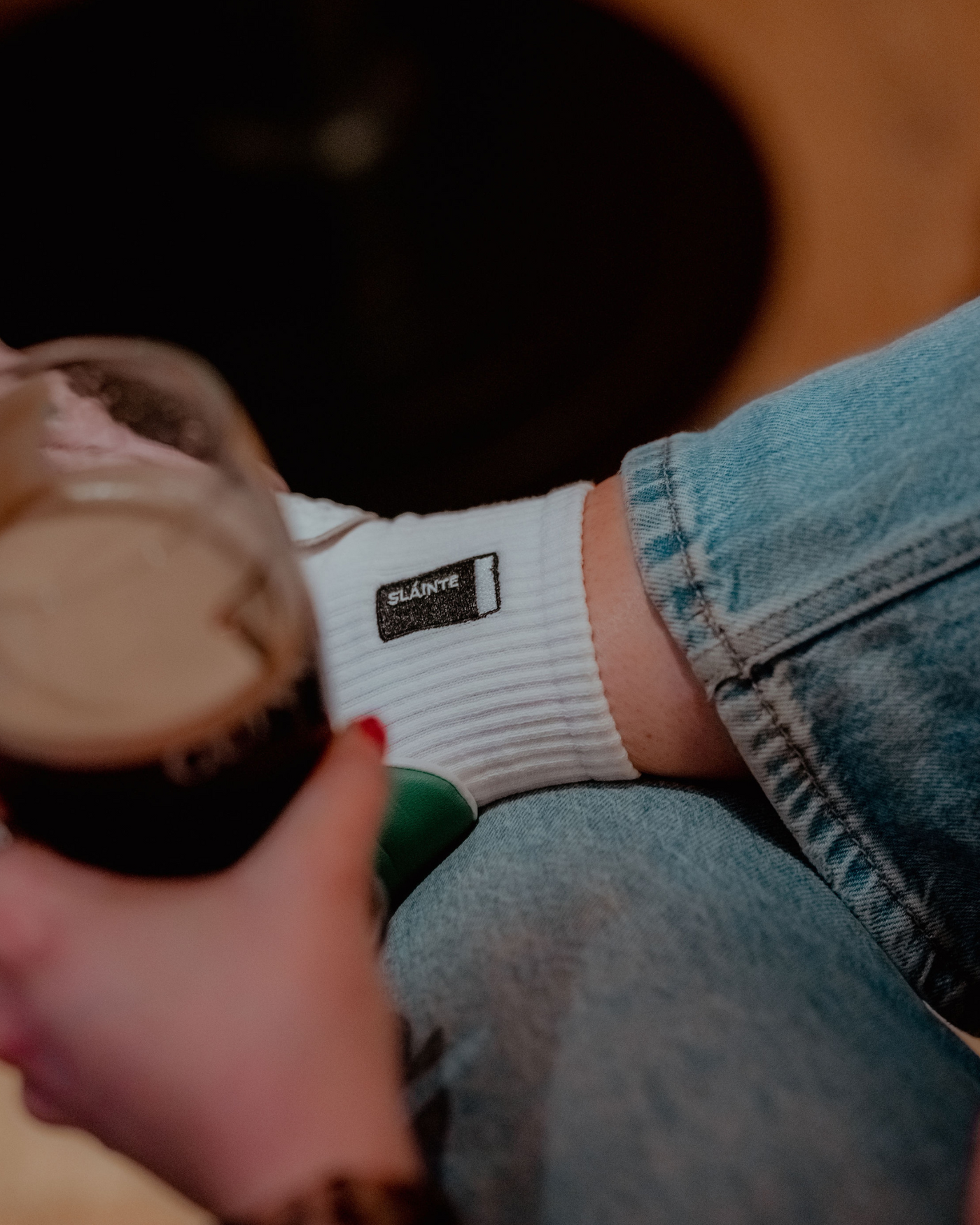 Slainte Pint Ankle Socks