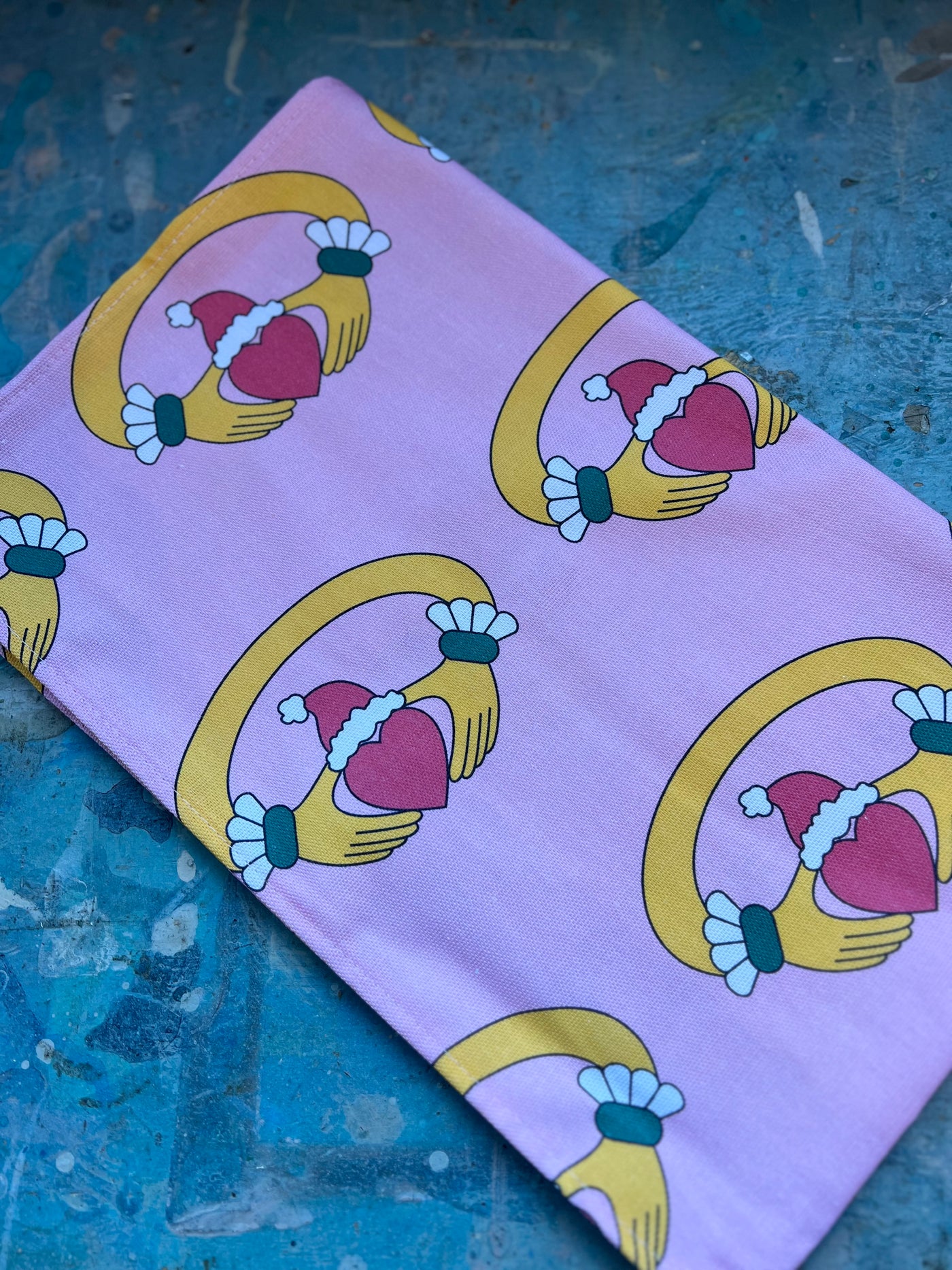 Claddagh La La La Tea Towel | Born & Bred