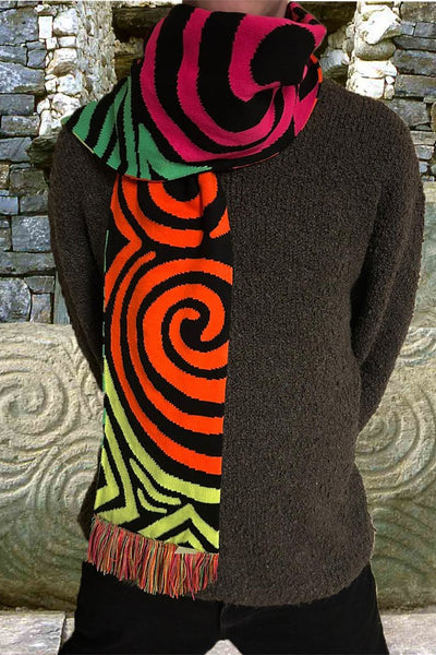 Neo(n)lithic Scarf | Aoife Cawley Art