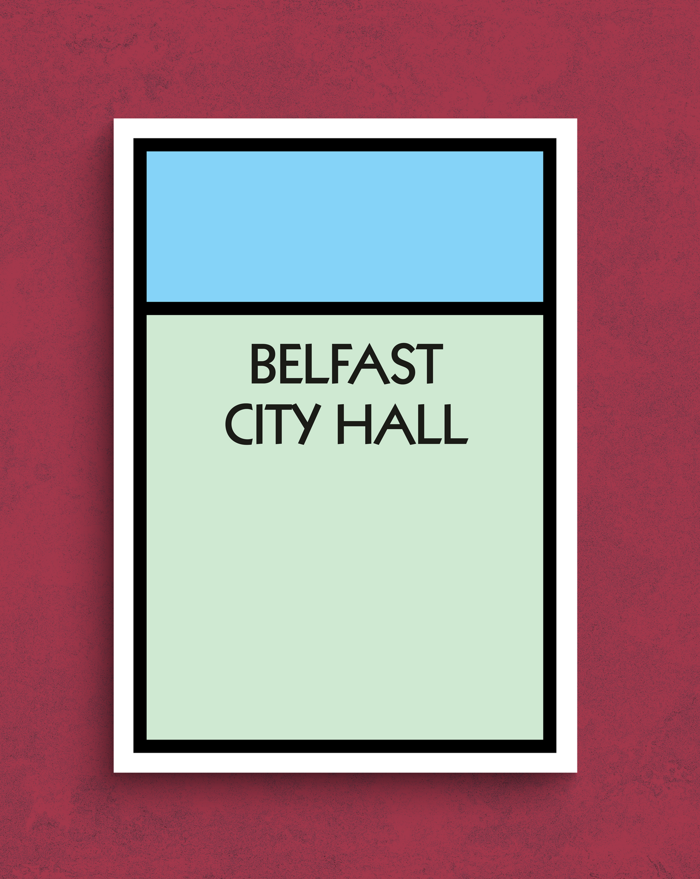 Monopoly - Belfast City Hall Print | Pure Craic Prints