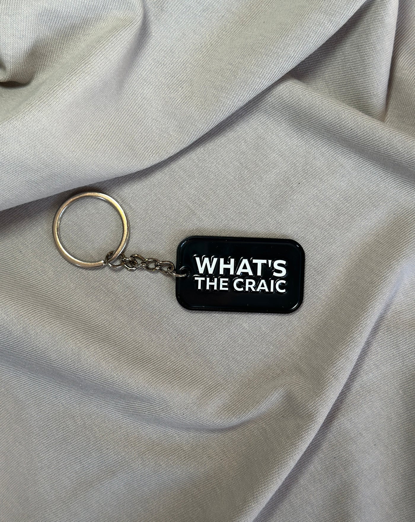 What's The Craic | Born and Bred Keyring