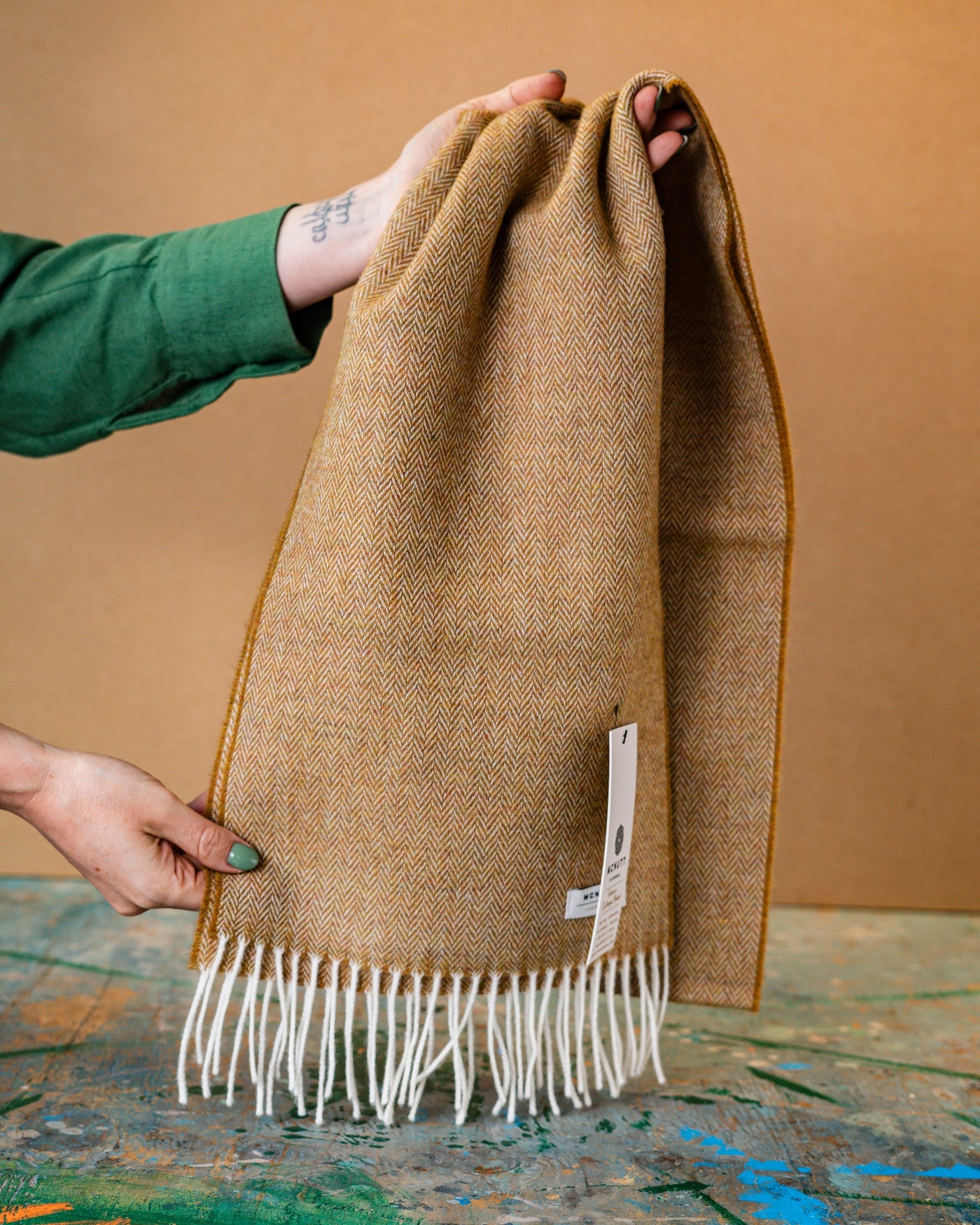 Mead Lambswool Scarf | McNutt Of Donegal