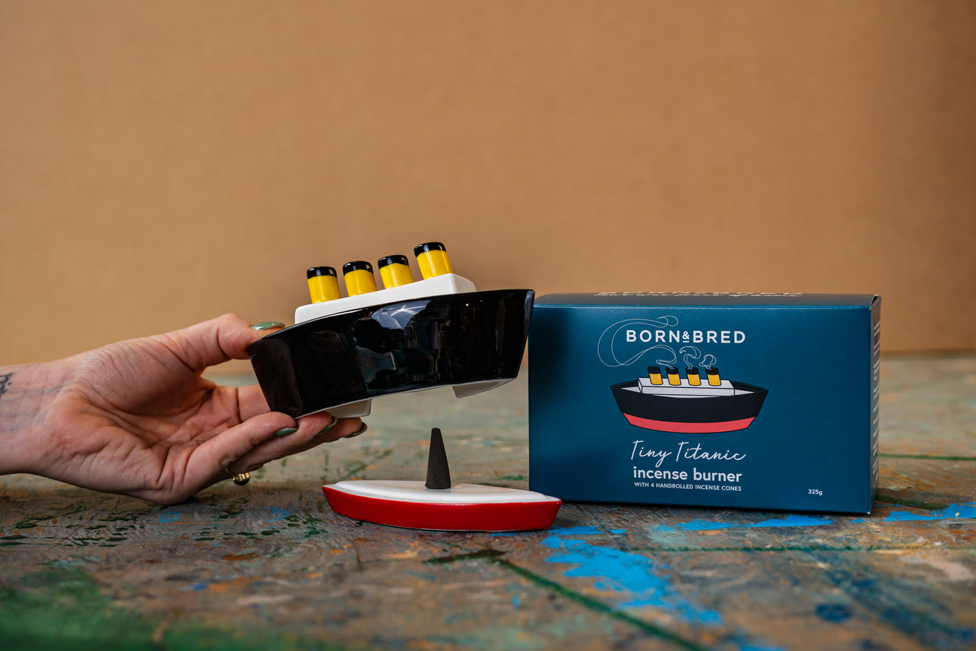Tiny Titanic Incense Burner | Born & Bred