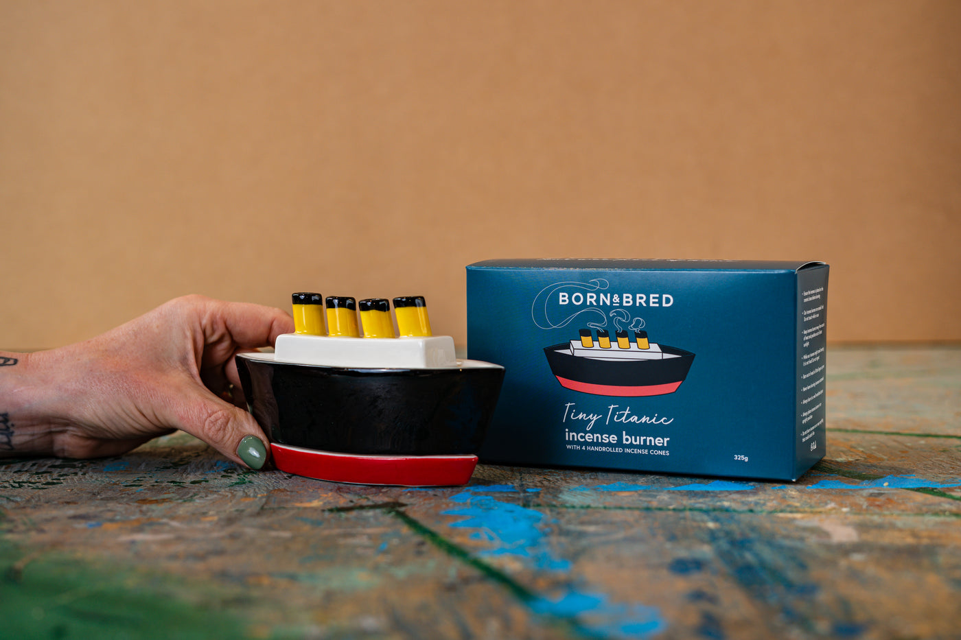Tiny Titanic Incense Burner | Born & Bred