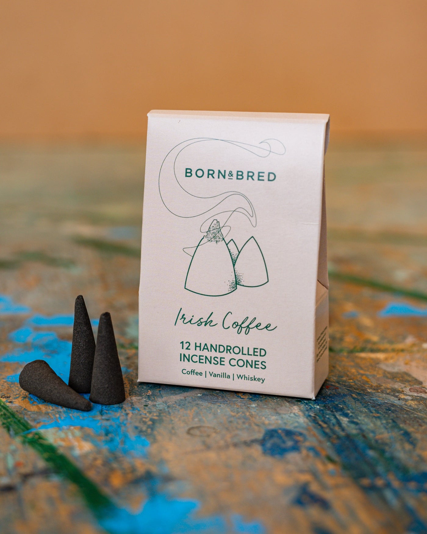 Caja de cerillas de incienso de café irlandés Wee