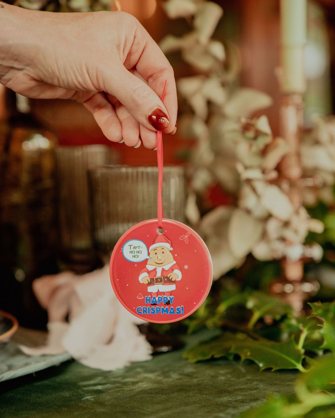 Happy Crispmas Christmas Decoration | Derry Nice Things
