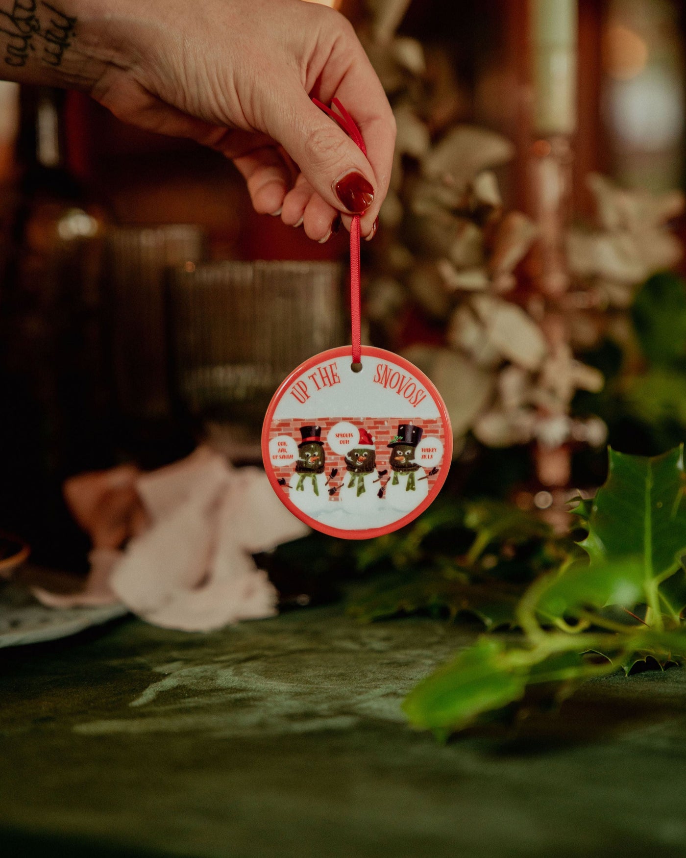 Up the Snovos Christmas Decoration | Derry Nice Things