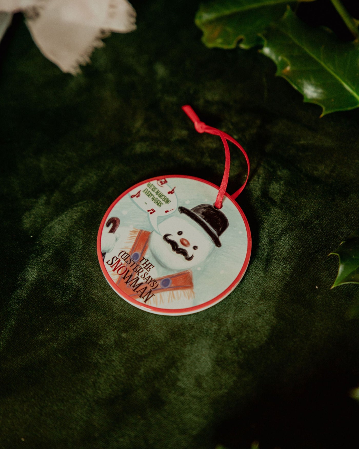 The Ulster Says Snowman Christmas Decoration | Derry Nice Things