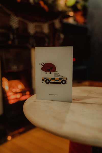 Meatwagon Christmas Card | Born & Bred